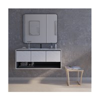 Stylish 48 Inches Wall Mounted Commercial &amp;amp; Household Bathroom Vanities