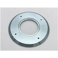 Loudspeaker Parts: Top Plate, Clear Zinc Plating, Customized, Low Carbon Steel