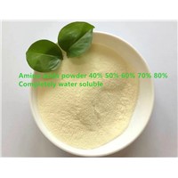 China Supply Amino Acids Powder 40% -80% Completely Water Soluble Organic Nitrogen Fertilzier