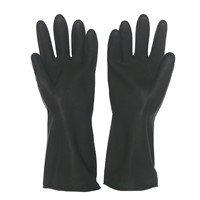 100g Black&amp;amp;Orange Latex Gloves Safety Rubber Gloves for Industry