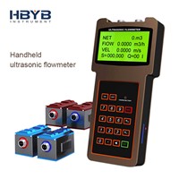 High Accuracy Battery Handheld Portable Ultrasonic Flowmeter