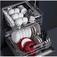 Embedded Full-Automatic Household Large Capacity Double Drying &amp;amp; Sterilization 12 Sets of Dishwasher