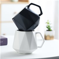 Ceramic Cup North European Style the Diamond Contracted Office Cup Light &amp;amp; Decoration
