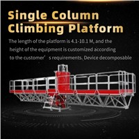 Construction Site Fixed Lifting Altitude Table Guide Rail Climbing Platform (MCWP)