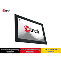 7inch Capacitive Touch Kit Optically Bonded, 10-Finger-Multi Touch Capacitive Touch, USB-Touch, LVDS Interface