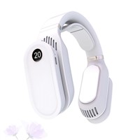 Factory Price USB Rechargeable Portable Heater &amp;amp; Colder Mini Neck Fan for Cooler &amp;amp; Warmer Neck-Hanging Muti-Funtion