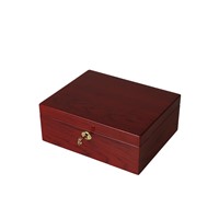 DS FSC Certified Customized Matte Finish Wooden Jewelry Box Storage Box Wooden Box Organizer