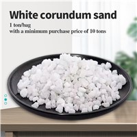 White Corundum Section Sand Polishing Sandblasting Abrasive High Temperature Refractory Material