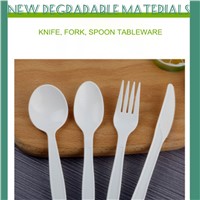 PLA Biodegradable Cutlery, Spoon &amp;amp; Disposable Tableware