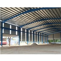 Prefabricated Steel Building / Steel Structure Warehouse / Industrial Workshop