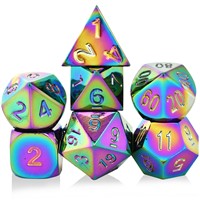 Wholesale Custom Dice Set Engraved Polyhedral Casino Metal Game Dice