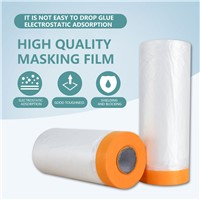 Renovate the Home Thickens the Dust-Proof Film to Cover the Furniture Dust-Proof Film Texture Paper Masking Film Spray p