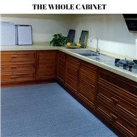 Customizable Modern Minimalist Open Overall Kitchen Cabinet Series All Aluminum Kitchen Countertop Cabinet Decoration De