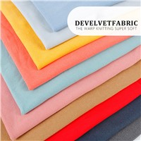 German Velvet Fabric Is Used to Make Men's &amp;amp; Women's Bottoming Shirts &amp;amp; Pants