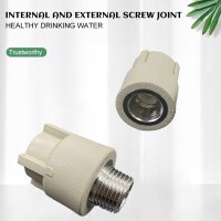 PPR Internal & External Screw Joints, Home Improvement Building Materials, Pipe Fittings, Internal Tooth Accessories