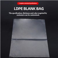 Transparent LDPE High-Pressure Flat Plastic Bags Are Dust-Proof &amp;amp; Moisture-Proof.