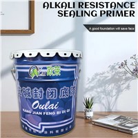 (3) OULAI Anti-Alkali Sealing Primer (White) 18L OULAI Alkali Resistant Sealing Primer (White) 18L