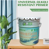 (4) OULAI Alkali Anti-Alkali Primer (ColorlessWhite) 18L