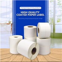 Blank Coated Paper Label(Support Online Order. Specific Price Is Based On Contact. Minimum 200 Square Meters)