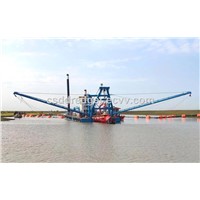 Cutter-Suction Sand-Excavating Ship