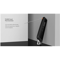 Thermometer for Cooking, PABOBIT Folding Digital Meat Thermometer, Food Thermometer &amp;amp; Probe