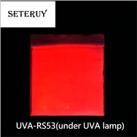 Factory Supply UV Invisible Fluorescent Pigment Red R617 for Security Inks (UVA-RS53)