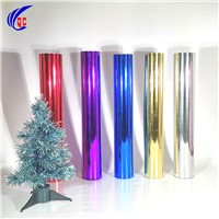 Rigid PVC Metallized Laminated Film Sheet Roll for Tinsel Packaging