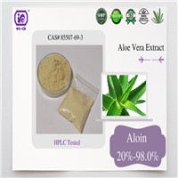 Aloin 20%/40%/90% CAS 1415-73-2 Aloe Vera Extract