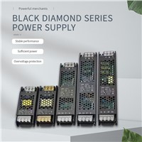 Black Diamond Switching Power Supplies Are Available In Three Types. Economy, Slim &amp;amp; Engineering.