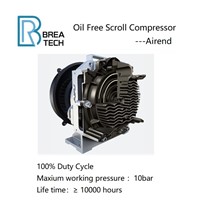 Oil Free Scroll Compressor Air End