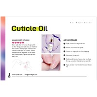 Nail Care DIY Nail Growth Repair Treatment Oil Cuticle Softener Moisturizer Flower Infused Cuticle for Finge
