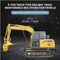 Mail Contact for Ordering Goods. Railway Public Works Multifunctional Operation Vehicle TZD08 Railway Transportation.