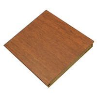 Light Carbonized Outdoor Bamboo Decking Board for Landscape / Graden