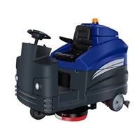 36V Battery Power Industrial Floor Cleaning Scrubber Machine Floor Washer for Airport