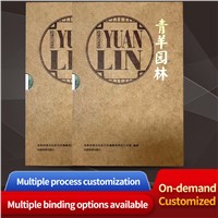 the Hardcover Book Is Coated with Special Paper Tape, Printed In Color, &amp;amp; Customized In Batches According To Customer