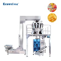Multi-Function Vertical Food Weighing &amp;amp; Packing System with Automatic VFFS Machine for Puffy Food