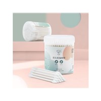 Cotton Swabs with Paper Stick (Round &amp; Pointed Head), Length: 7.5cm, Dia.: 0.5cm