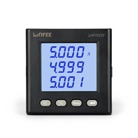 Intelligent Electrical Measuring Instrument Digital LCD Display Voltage Ammeter Three Phase AC Current Ampere Meter