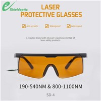 SD-4 LB7 532 1064 Fiber Laser Pointer Protection Wrap around Security 808 Diode Laser Safety Glasses
