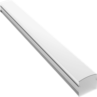 100cm LED Strip Aluminum Profile with Diffuser Milky PC Cover, LED Bar Strips Light Holder