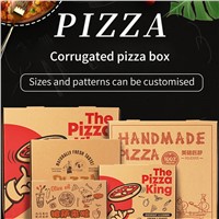 Corrugated Pizza Box Sizes &amp;amp; Patterns Can Be Customised