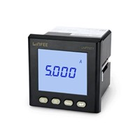 Single Phase Current LCD Display Digital Panel Mounted Ampere Meter