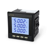 High Quality Cheap Price LCD Display RS485 Commnication Three Phase Current Ampere Meter