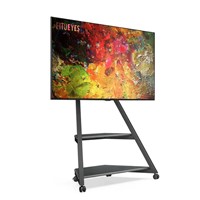 Floor TV Stand with Wheels Eiffel Series 43-75 Inch
