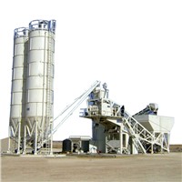 China Manufacturer Portable Mobile Concrete Batching Plant Mixing Station
