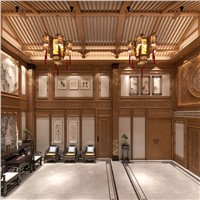 Lihao. Chinese Style Decoration, Chinese Style Full Wall &amp;amp; Half Wall Whole House Customization