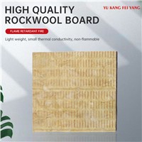 Advanced Fireproof A1 Grade High Temperature Resistant Exterior Rock Wool Board Stable Size Not Easy to Deformation