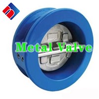 Ductile Iron Wafer Dual Plated Check Valve China