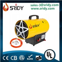 Sridy Industrial Fan Gas Heater Electric Workshop Space Propane/LPG Power Heater