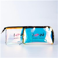 Transparent Makeup Bag Holographic Cosmetic Bag